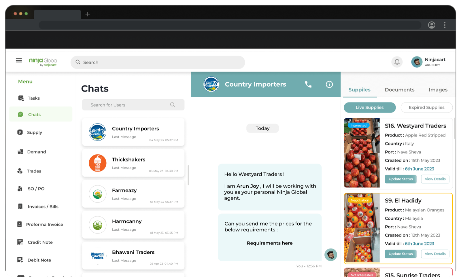 Track and manage the entire lead inventory