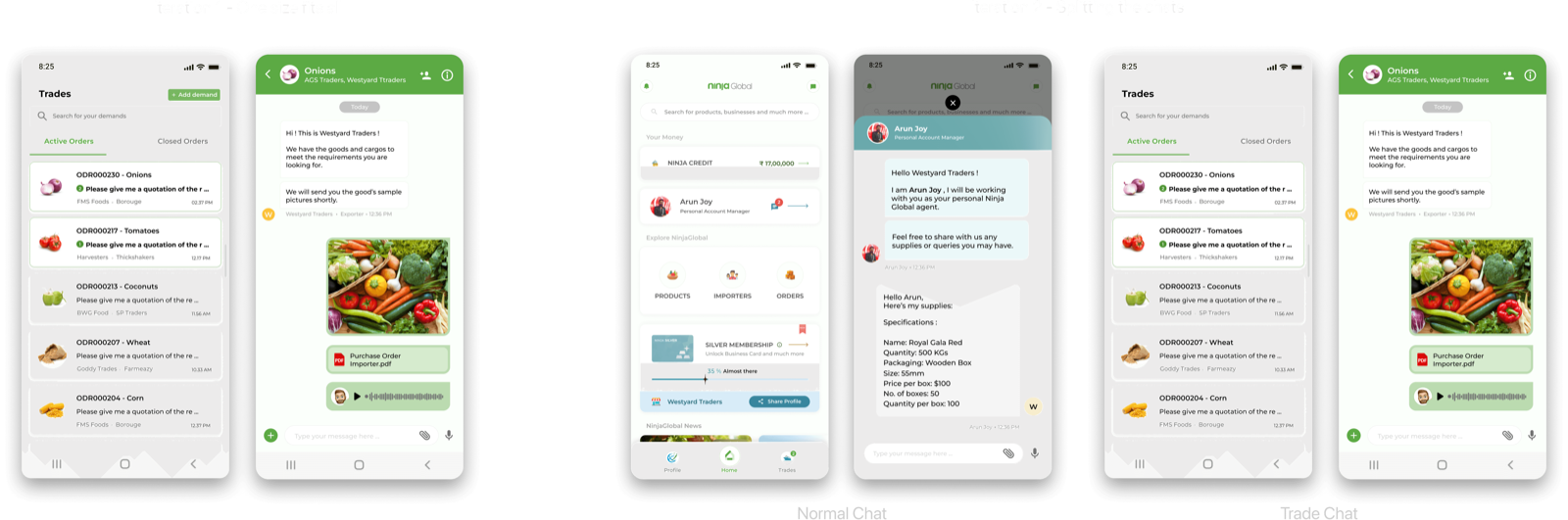Familiarity over novelty — a WhatsApp-like design