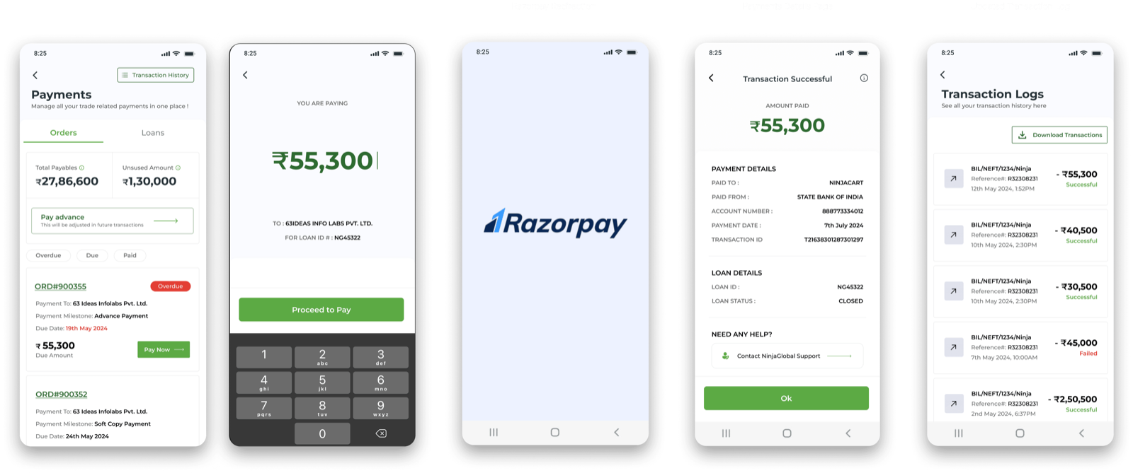 Make payments with ease