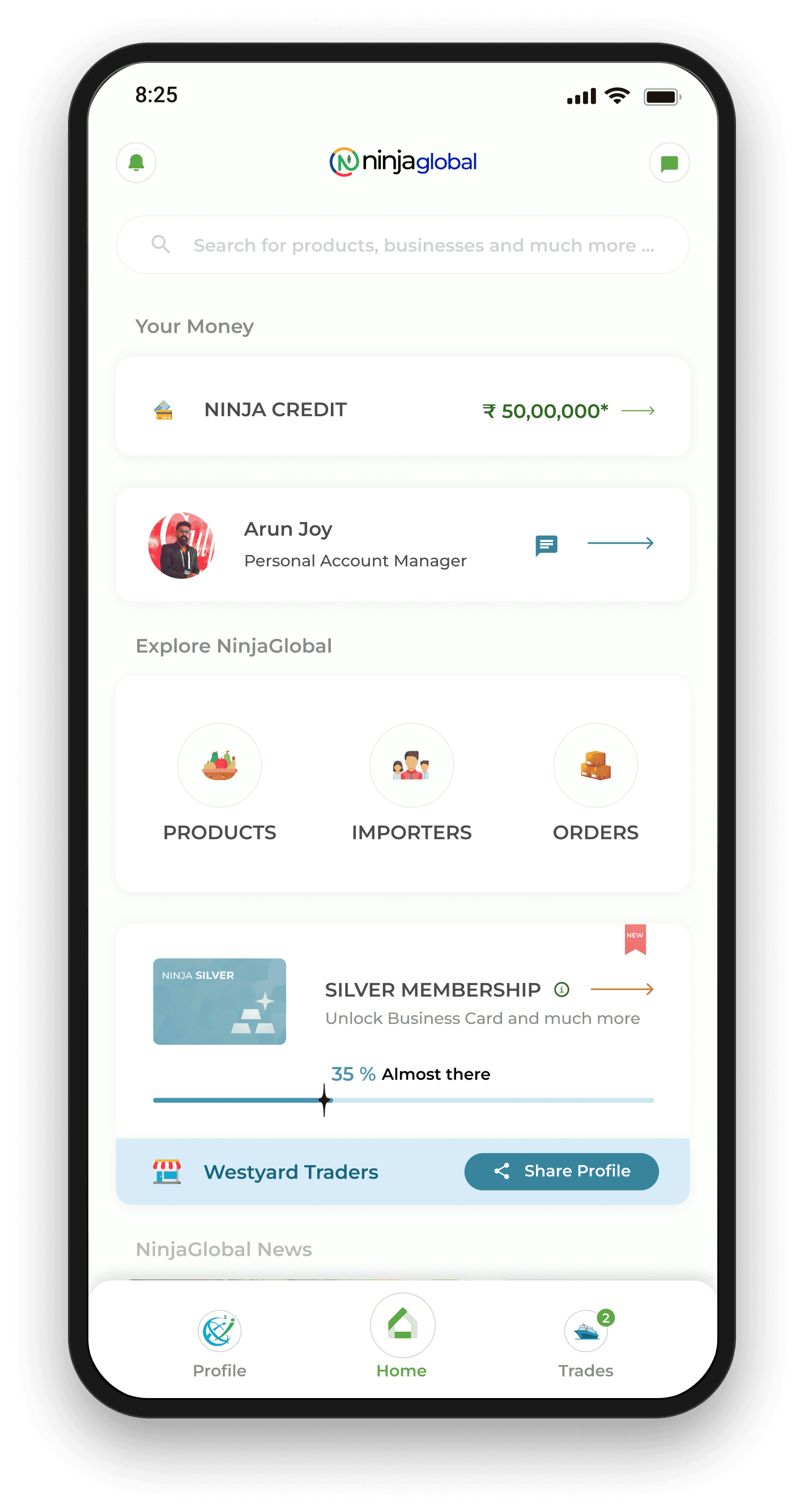 Loans and payments dashboard